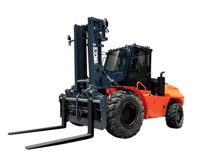 SOCMA 8 tonnu artikulēts 4WD 4*4 pie ceļa riepu konteinera dakšas pacēlāja 2ton 2,5ton 3ton 3.5ton raupja reljefa iekrāvējs ar sānu maiņu