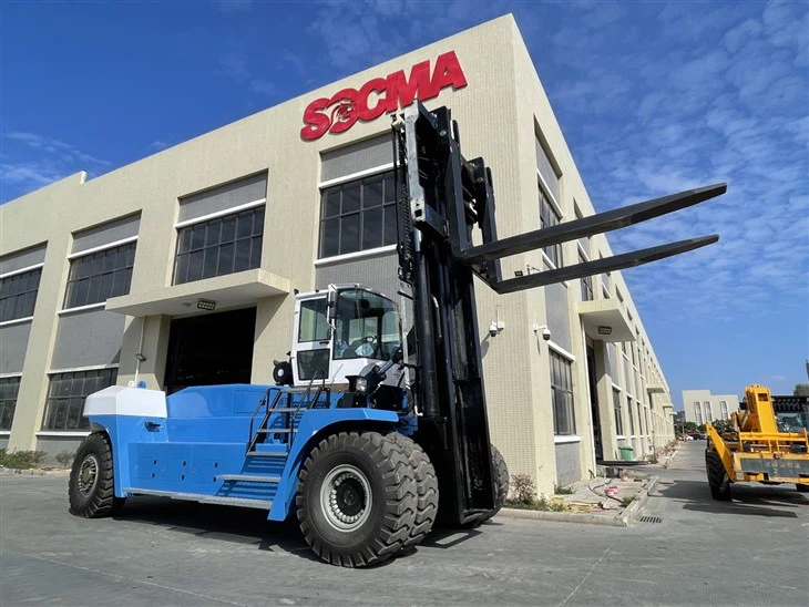 SOCMA Heavy Duty 50 Ton 50t Forklift Port Equipment For Steel Industry