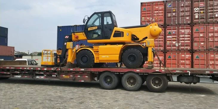 4t rotated telescopic forklift