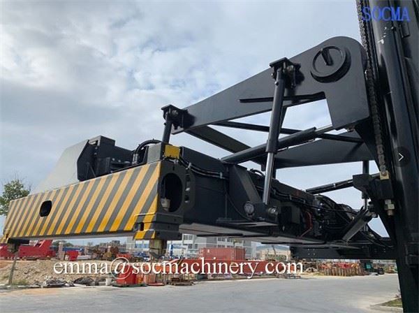 45 ton 9.2m lifting mast container forklift truck7