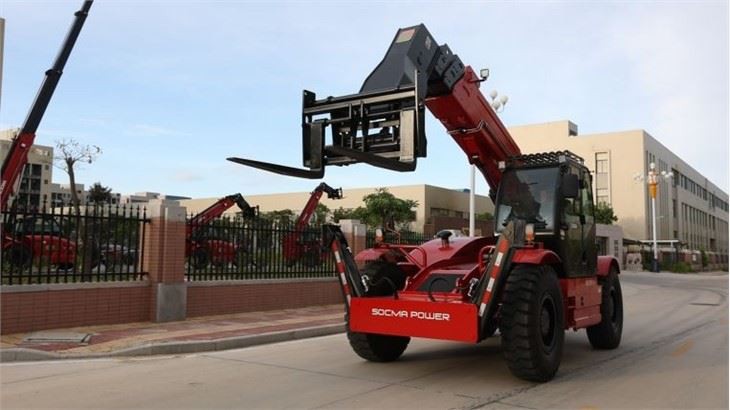 7 Ton 17 Meters Telescopic Forklift Telehandler