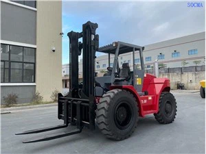 4 WD 5 t nelīdzens apvidus iekrāvējs