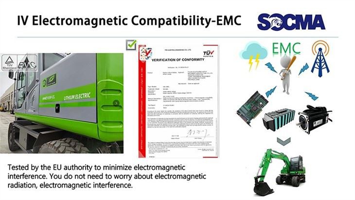 SOCMA Electric Wheel Loader And Excavator