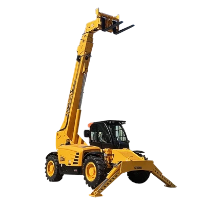 SOCMA 5,5 tonnas 15 m teleskopiskais iekrāvējs 4 WD krabju režīms